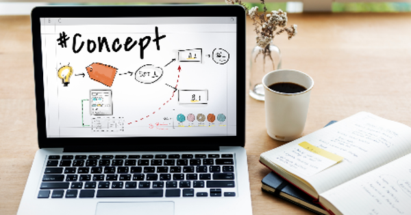 Business branding label chart graphic