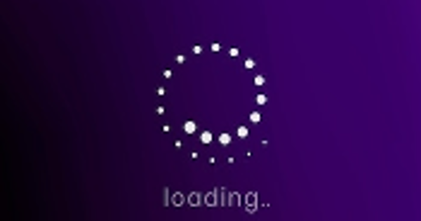 Loading icon smartphone screen